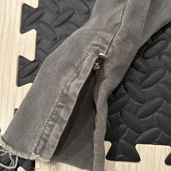 Paige High Rise Hoxton Ankle Skinny Denim in vintage forest night Green woman 27 - Picture 9 of 13